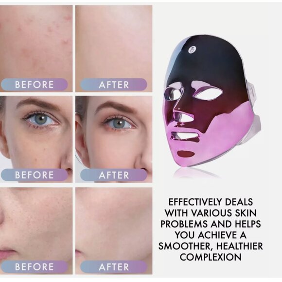 NEW Flawless Face Multi-Colored Light LED Mask | Skin Care - Picture 3 of 5